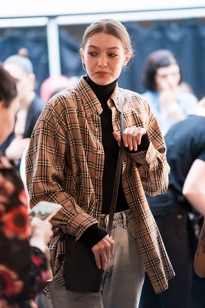 Gigi Hadid at Fashion Week Spring 2019 | POPSUGAR Fashion Photo 285