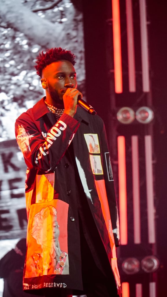 Kojey Radical at the MOBO Awards 2020