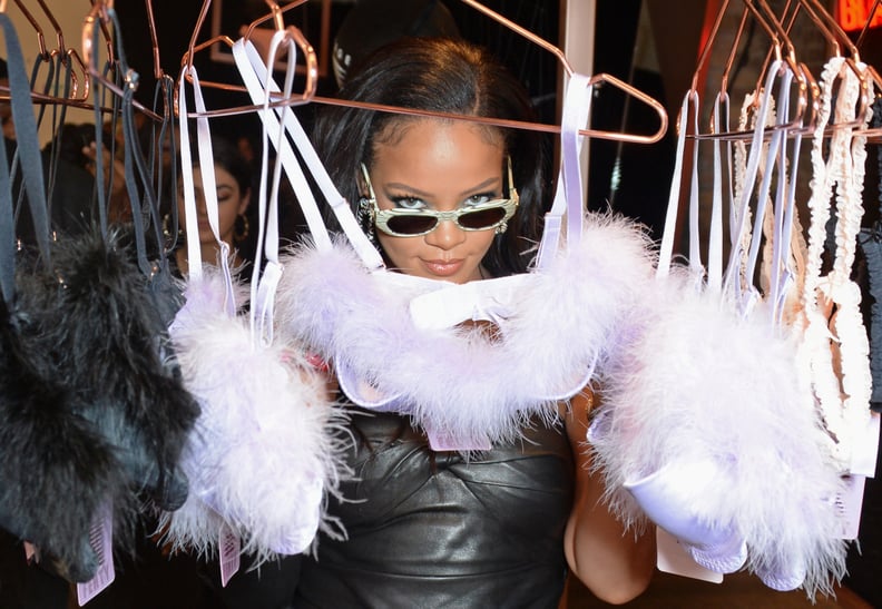 LONDON, ENGLAND - JUNE 15:  Rihanna attends the Savage X Fenty London pop-up shop in Shoreditch on June 15, 2018 in London, England.  (Photo by David M. Benett/Dave Benett/Getty Images for Savage X Fenty)