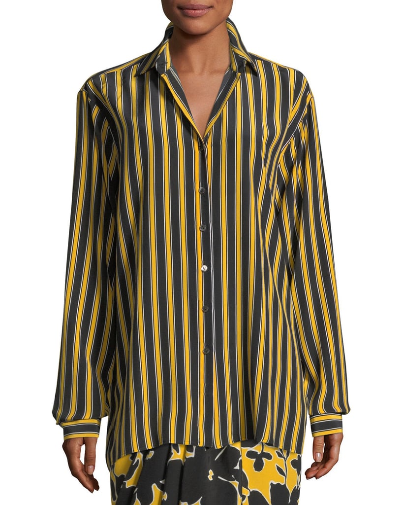 Michael Kors Pajama Stripe Shirt