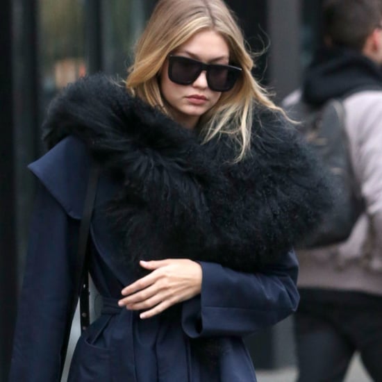 Gigi Hadid's Furry Coat