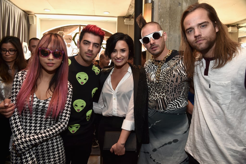 At Lucian Grainge's Universal Music Group Artist Showcase Demi Lovato