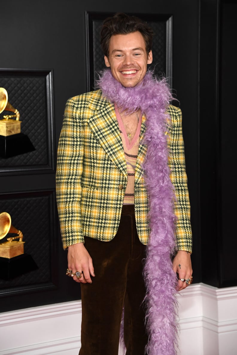 Harry Styles at the 2021 Grammys