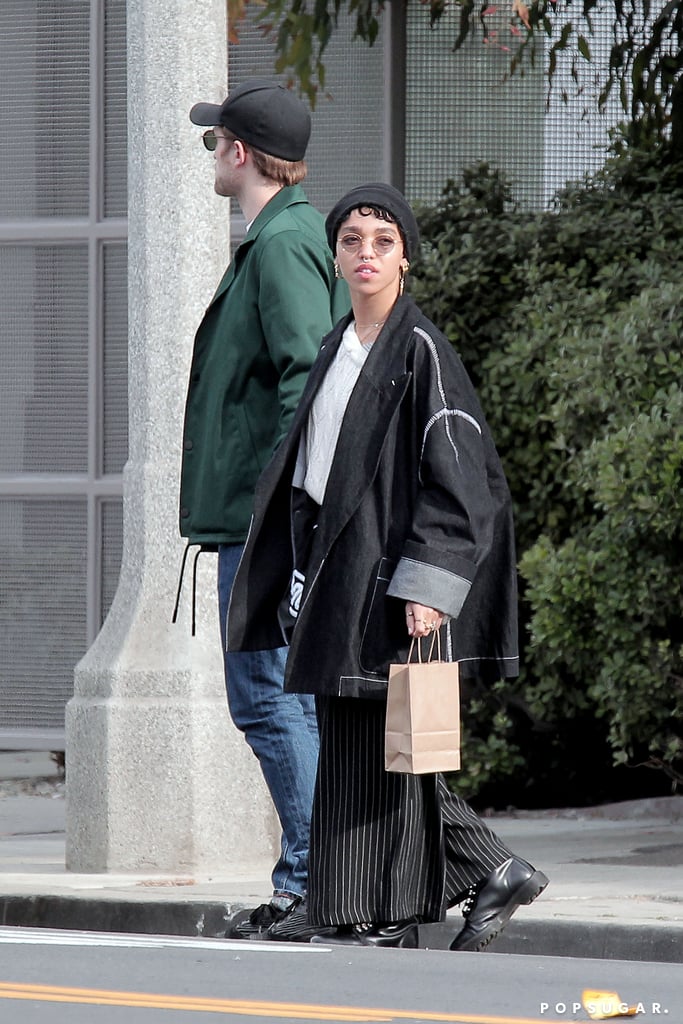 FKA Twigs Wearing Engagement Ring With Robert Pattinson