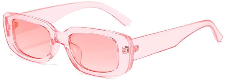 A '90s Find: Dollger Retro Y2K Pink Rectangle Sunglasses