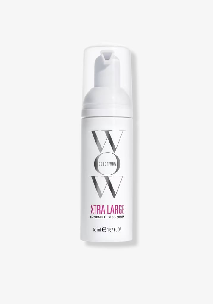 Color Wow Xtra Large Bombshell Volumizer ($6, originally $12) Whether you're a committed volume girl or want to give your hair a much-needed makeover minus the fuss, look no further than this extra volumizer from Color Wow. The covetable brand created this first-of-its-kind product to give your hair a weightless, yet full look without using alcohol — unlike other hair volumizers. It also acts as a heat protectant, making it perfect to incorporate in your straightening routine.