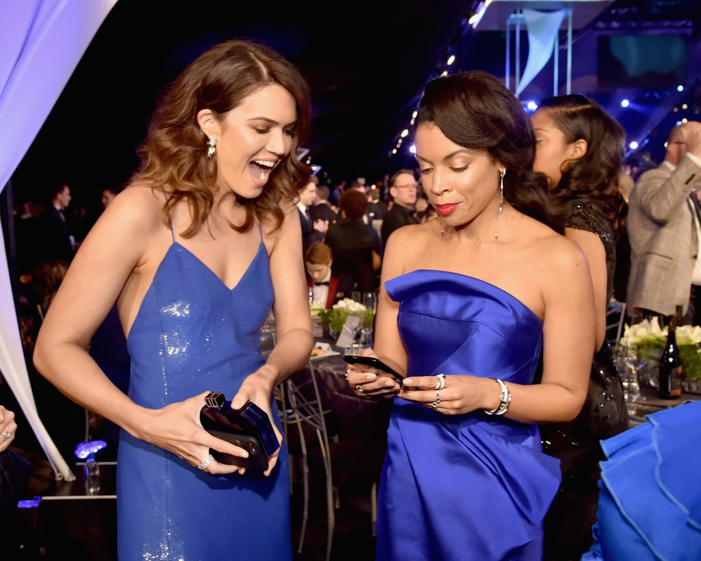 Pictured: Mandy Moore and Susan Kelechi Watson