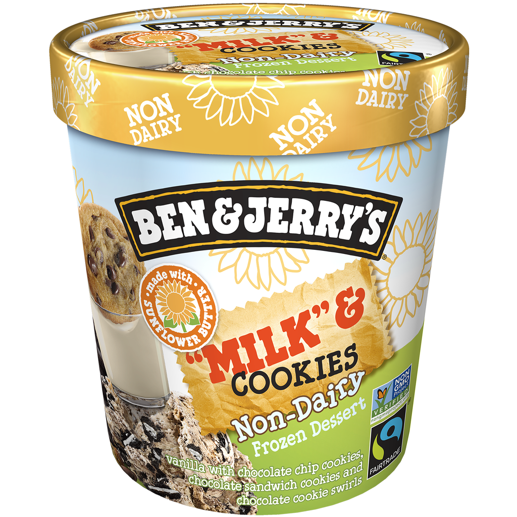 Ben & Jerry's "Milk" & Cookies Non-Dairy Frozen Dessert