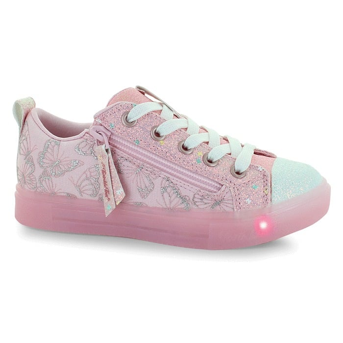 Girls' Skechers Twinkle Sparks Ice - Heather So Fly