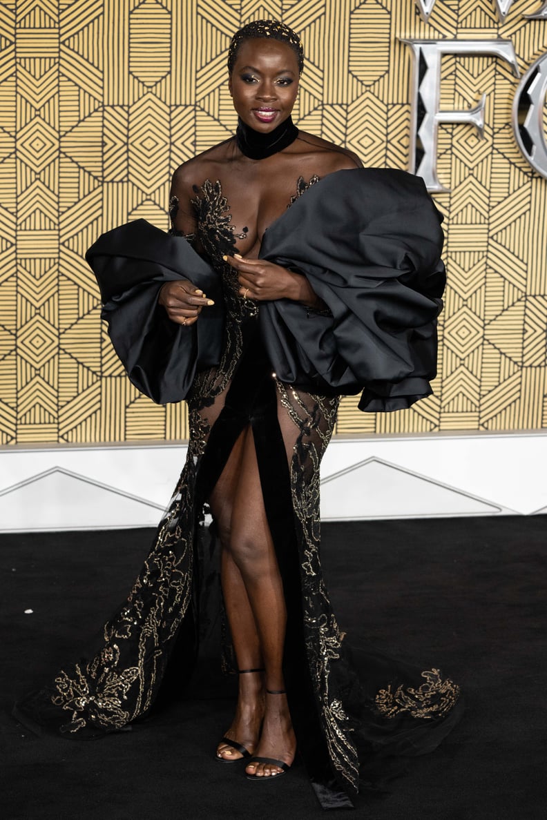 Danai Gurira at the "Black Panther: Wakanda Forever" European Premiere