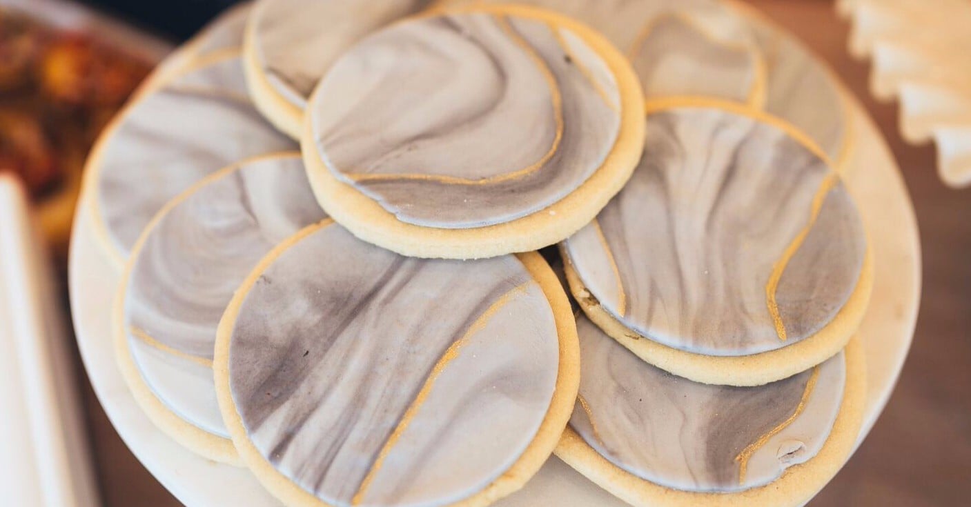 How to Make Marbled Fondant Icing PS Food