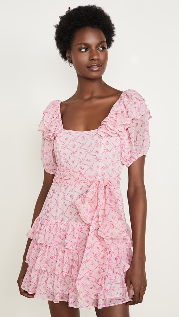 LoveShackFancy Kimbra Silk Dress