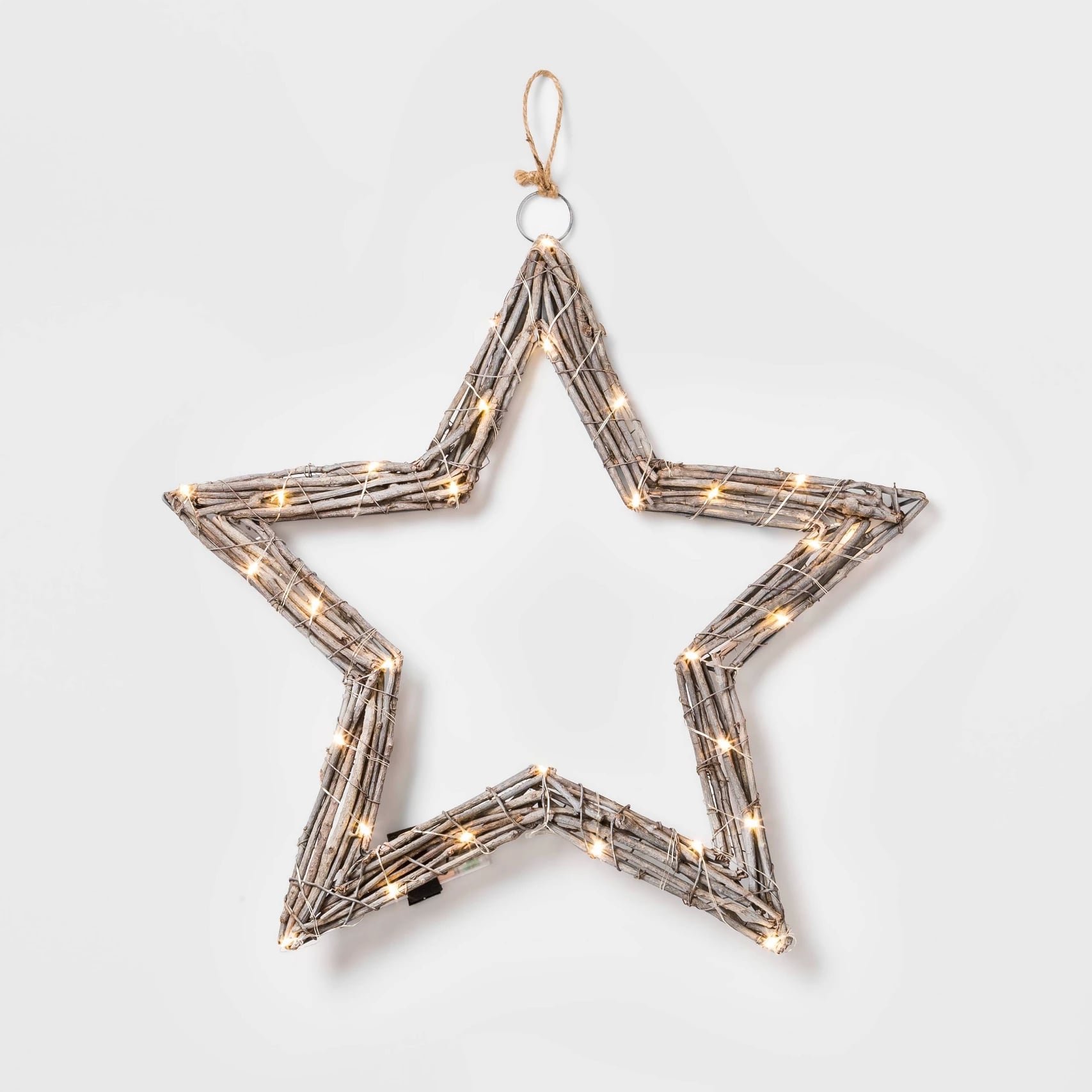 Lit Led Christmas Star Wreath Have Yourself A Merry Little
