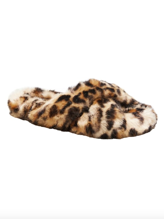 Faux Fur Slide