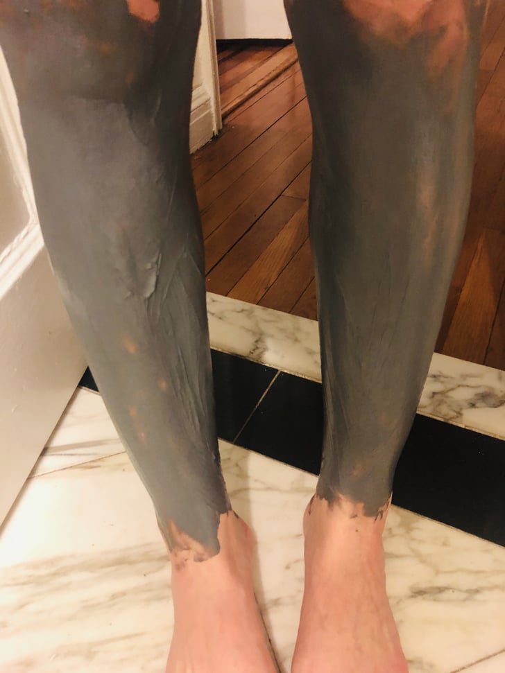 Step 1 Slather on the Leg Mask Nair Leg Mask Review POPSUGAR