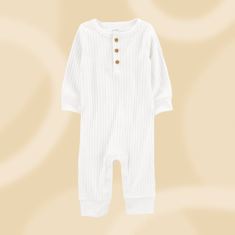 Long-Sleeve Cotton Jumpsuit