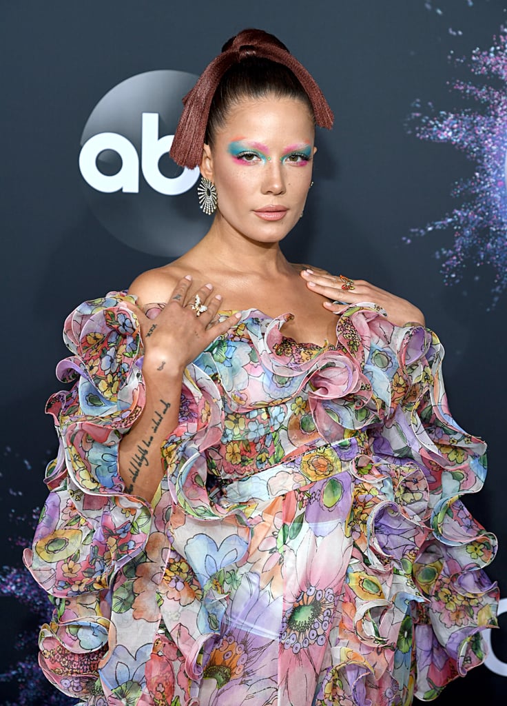 Halsey's Rainbow Eyeshadow in 2019