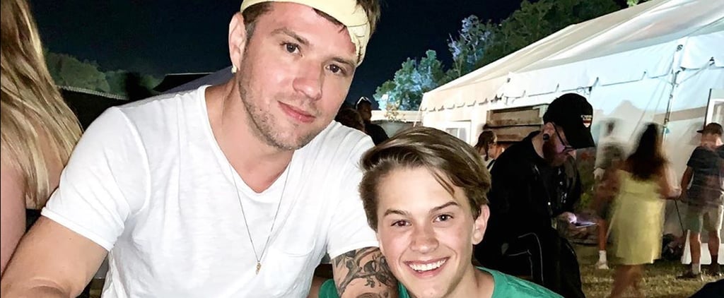 Ryan Phillippe and Deacon Phillippe at Firefly Festival 2019