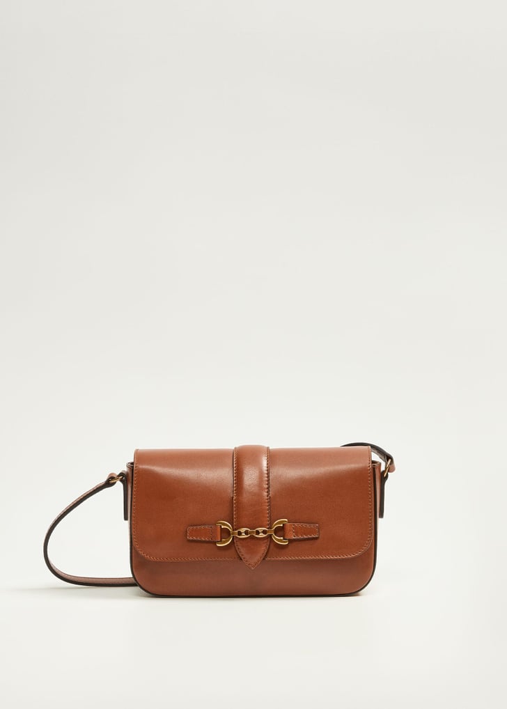 Mango Stirrup Leather Bag Safari but Make It Fashion The Trend