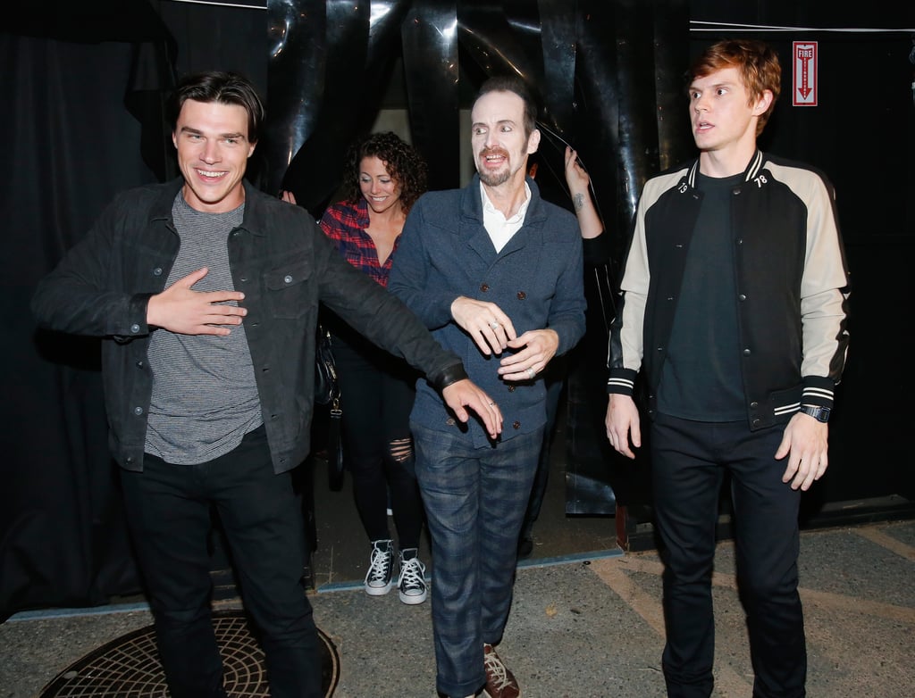 Finn Wittrock: "Man, am I glad that's over. So many heart attacks."
Denis O'Hare: "Oh, don't be so dramatic."
Evan Peters: "Um, you had a heart attack?"
