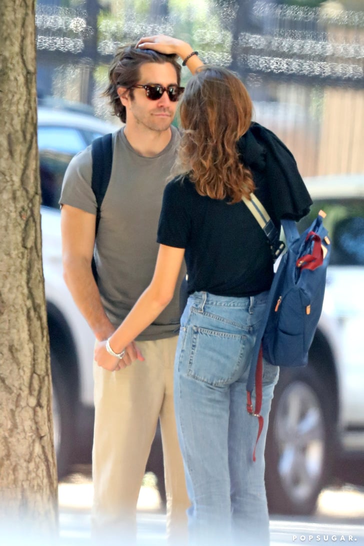Jake Gyllenhaal and Girlfriend Jeanne Cadieu in NYC Photos | POPSUGAR ...