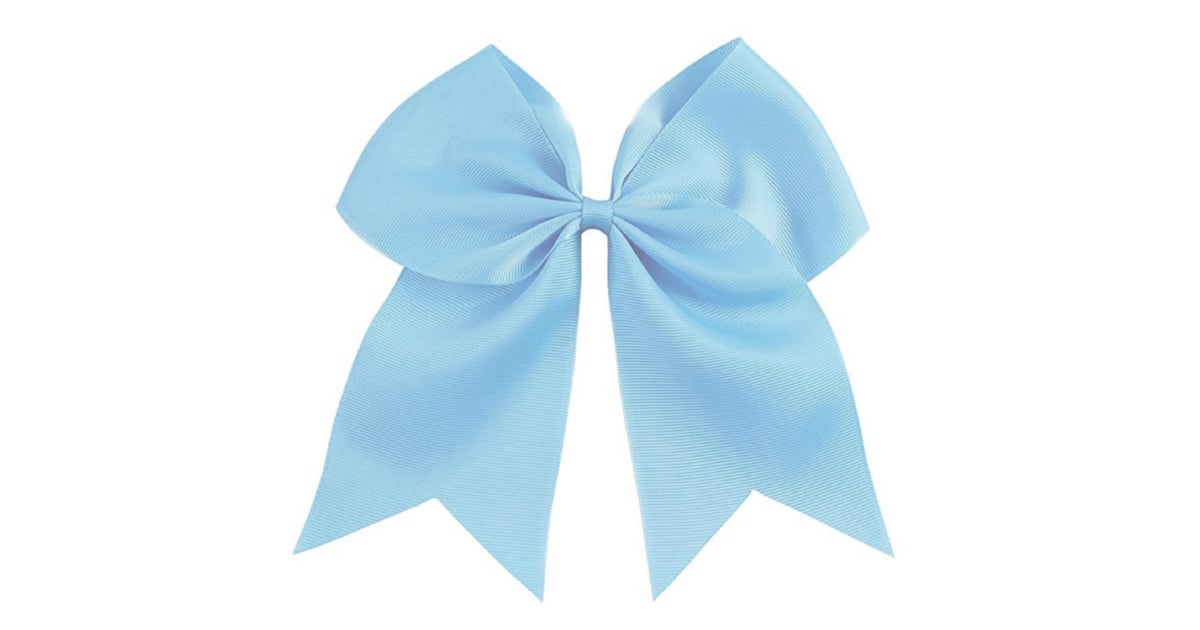 3. Burgundy and Light Blue Hair Bow - wide 4