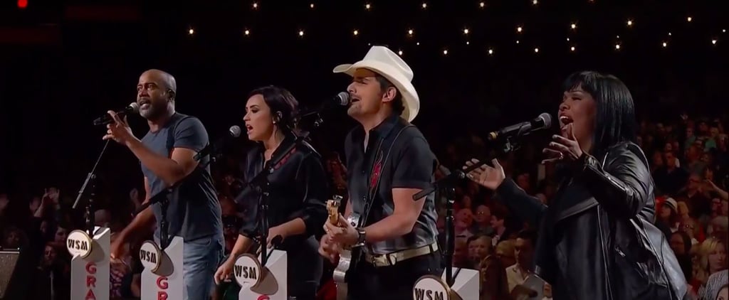 Demi Lovato and Brad Paisley Hand in Hand Performance Video
