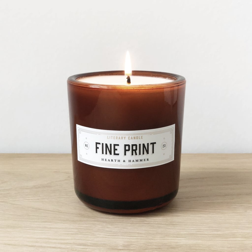Hearth & Hammer General Fine Print Literary Soy Candle