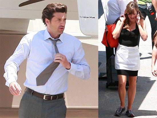Photos Of Jennifer Garner Patrick Dempsey Filming Valentine S Day Popsugar Celebrity