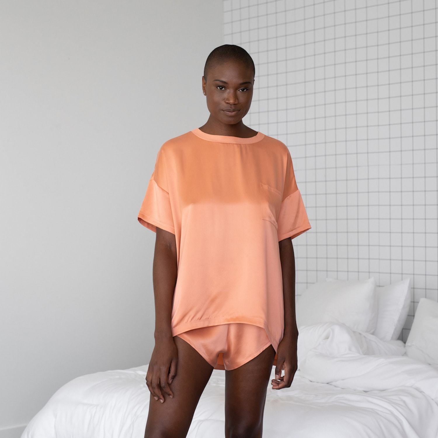 Washable Silk Tee Set, These Washable Silk Pajamas Are Trending on  Instagram, So We Investigated