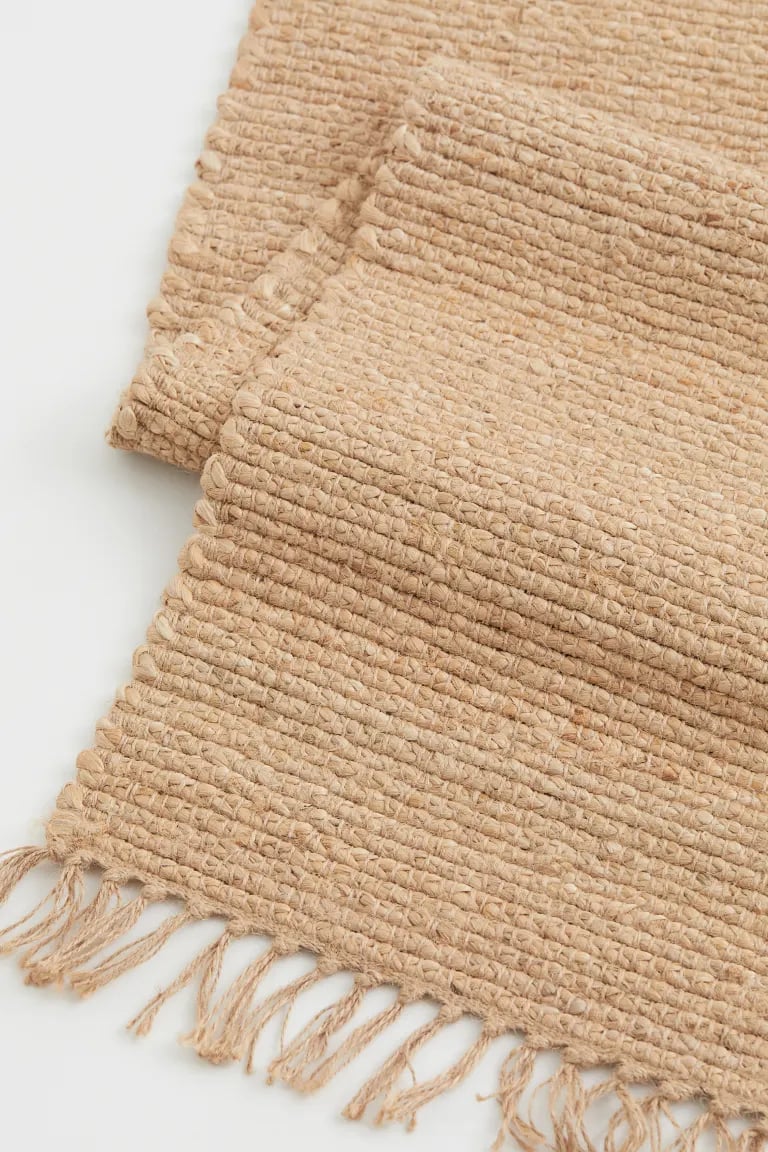 A Jute Rug: Rectangular Jute Rug