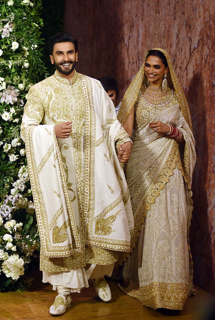 Deepika Padukone's wedding dress sparks trend over secret message in veil