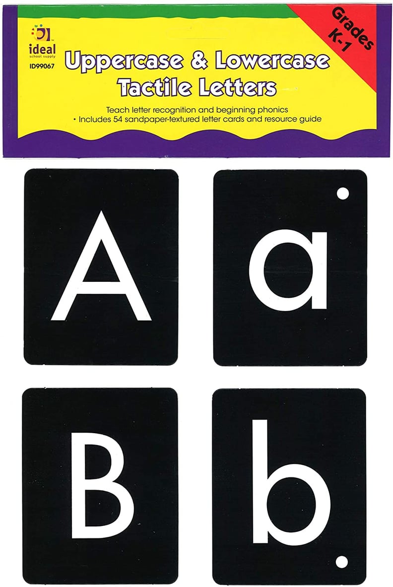 Ideal School Supply Tactile Letters Kit