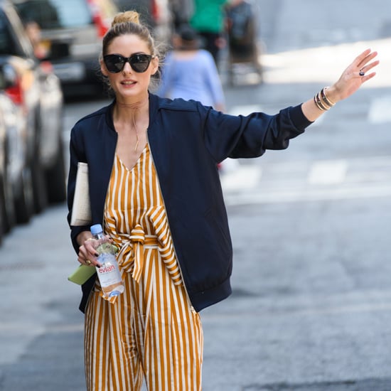 Olivia Palermo's Striped Outfit in New York June 2016