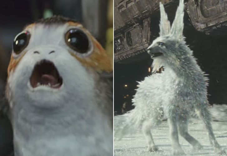 New Creatures Star Wars The Last Jedi Trailer Clues POPSUGAR