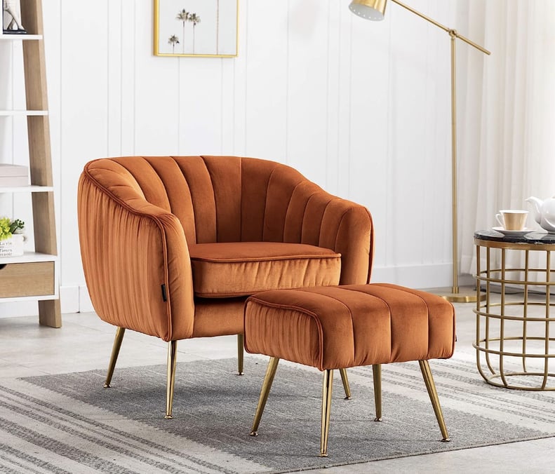 Best Accent Chair With an Ottoman