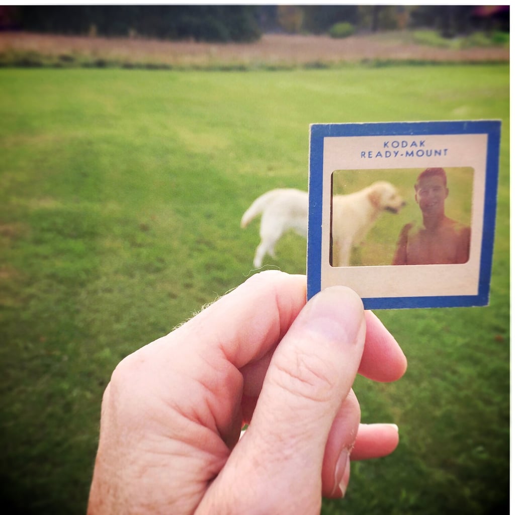 Photographer Uses Dad's Slides in a Photo Tribute to Parents
