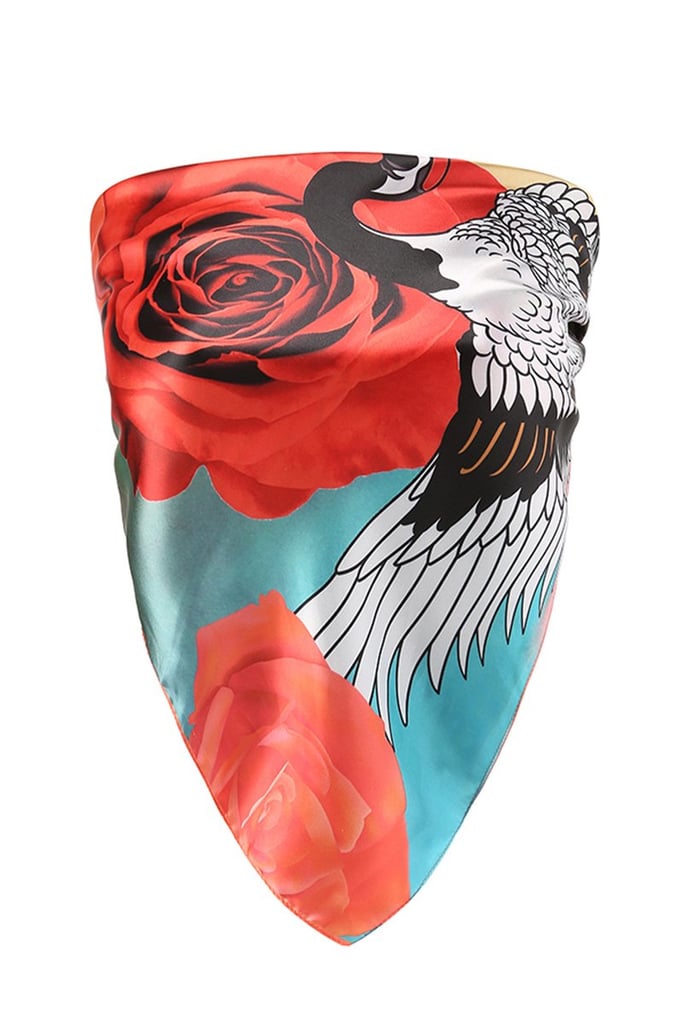 Jyosei Red-Crowned Crane Scarf