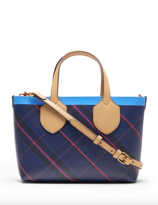 Plaid Mini Tote