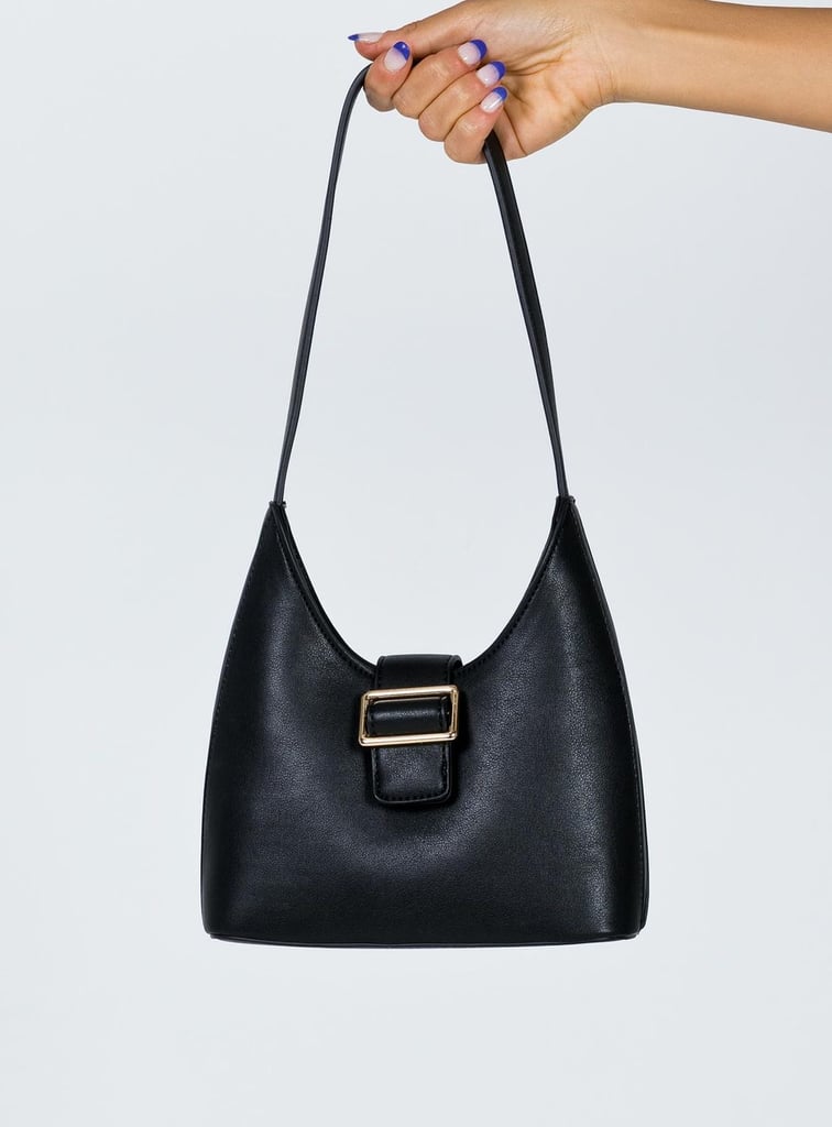 A Classic Black Bag: Princess Polly Recycled PU Harlem Bag