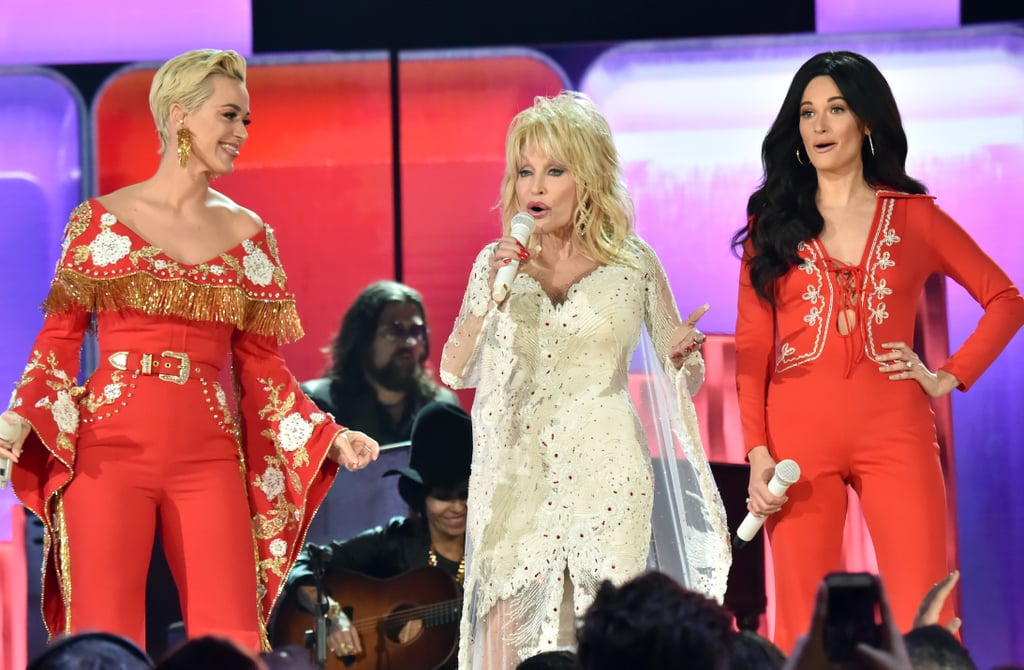 Dolly Parton at the 2019 Grammys