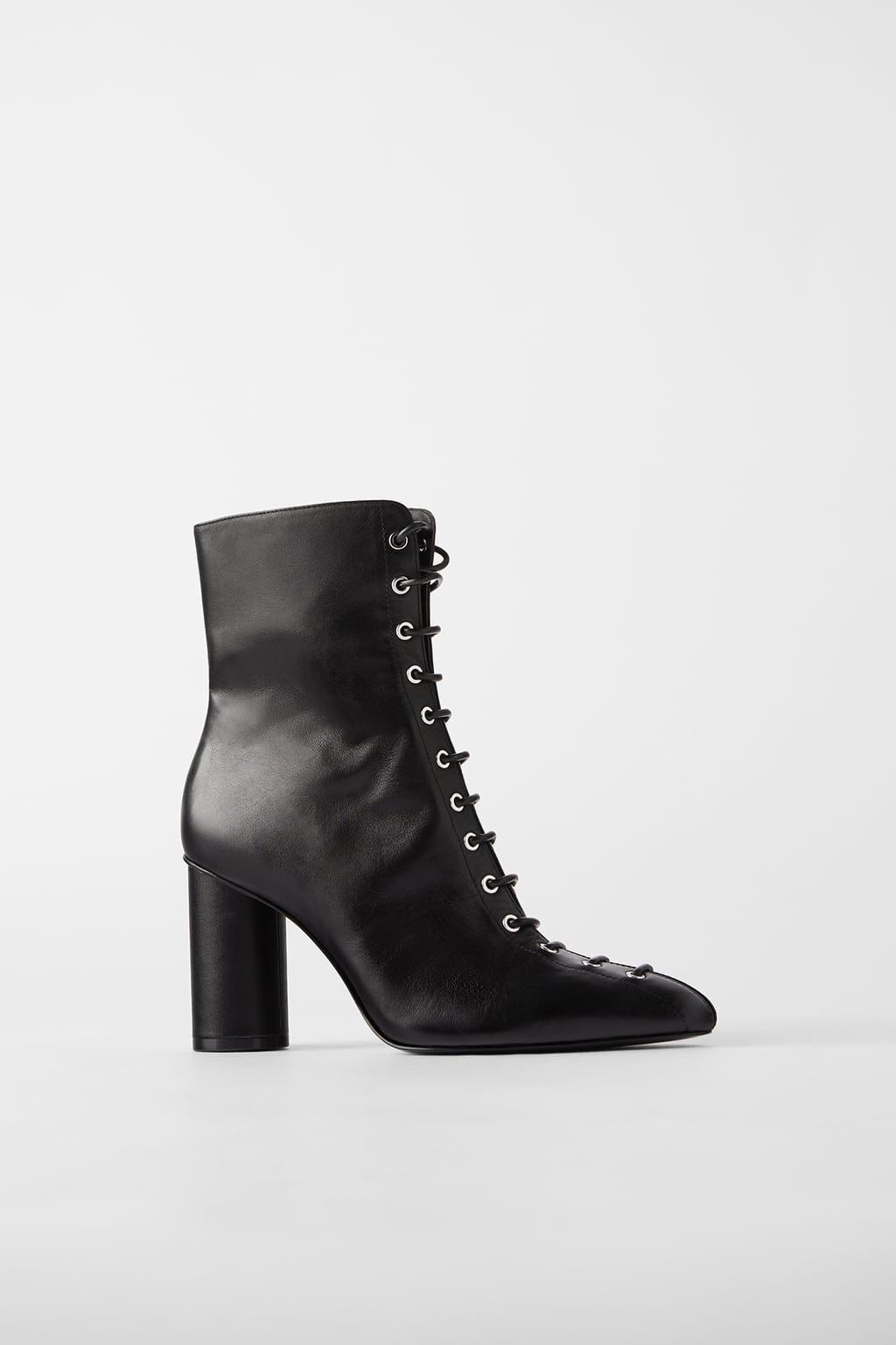 best black leather ankle boots