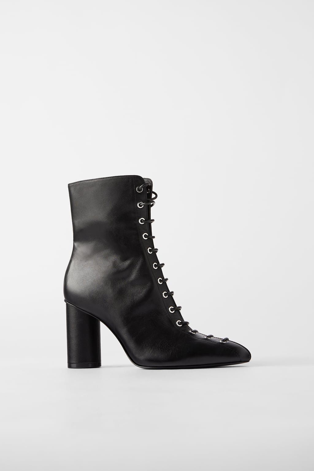 best black lace up boots