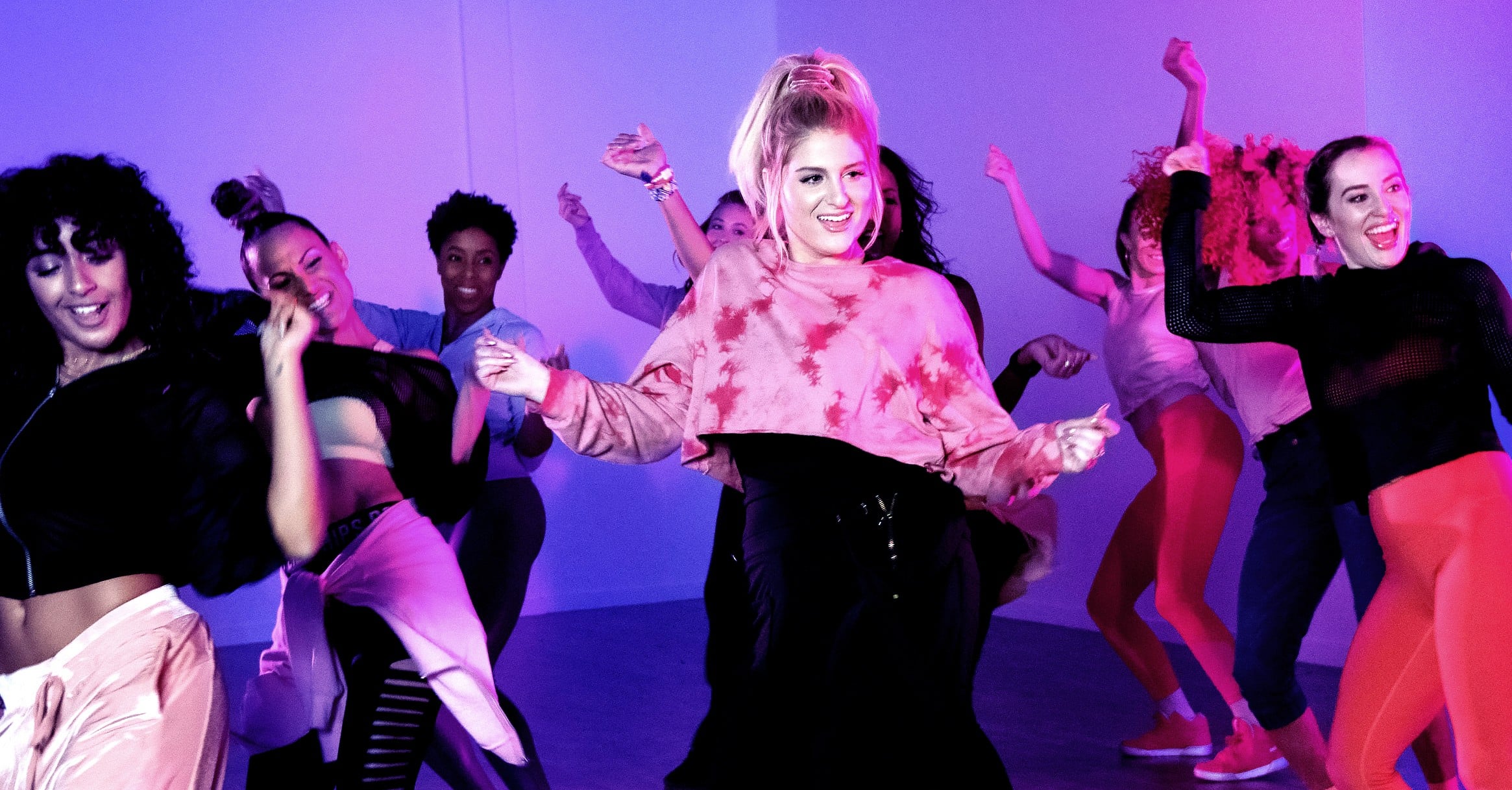 Meghan Trainor "No Excuses" Zumba Choreography Video POPSUGAR Fitness