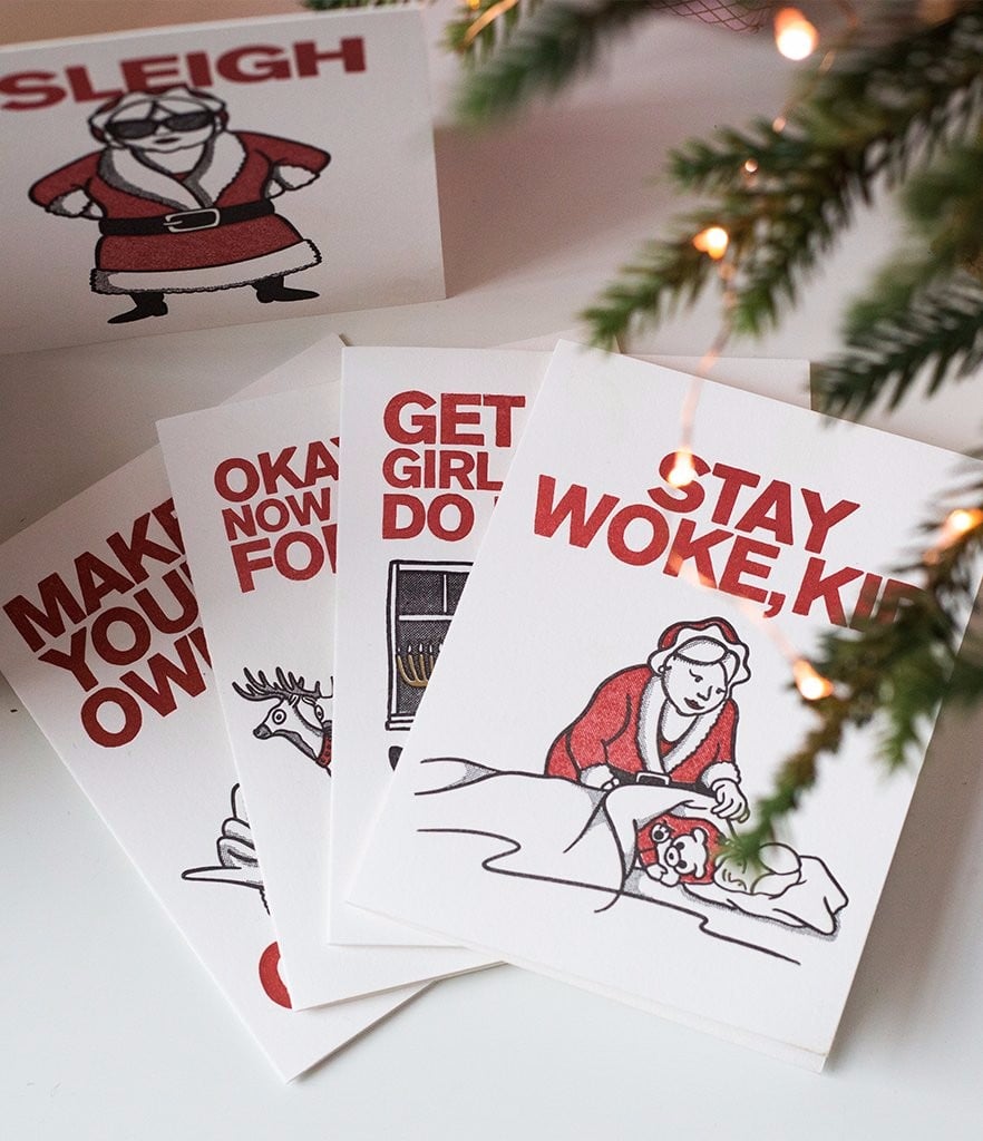 Funny Mrs. Claus Holiday Cards