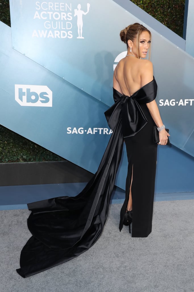Jennifer Lopez Wore a Black Dress to the SAG Awards 2020 Jennifer Lopez Wore a Black Dress to the SAG Awards 2020