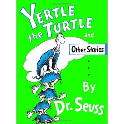 From the bottom of the pile, Mack the turtle had the courage to stand up to King Yertle and his mile-high throne in Yertle the Turtle.