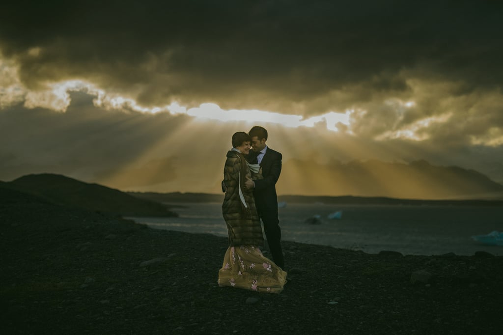 Iceland Winter Wedding Photos