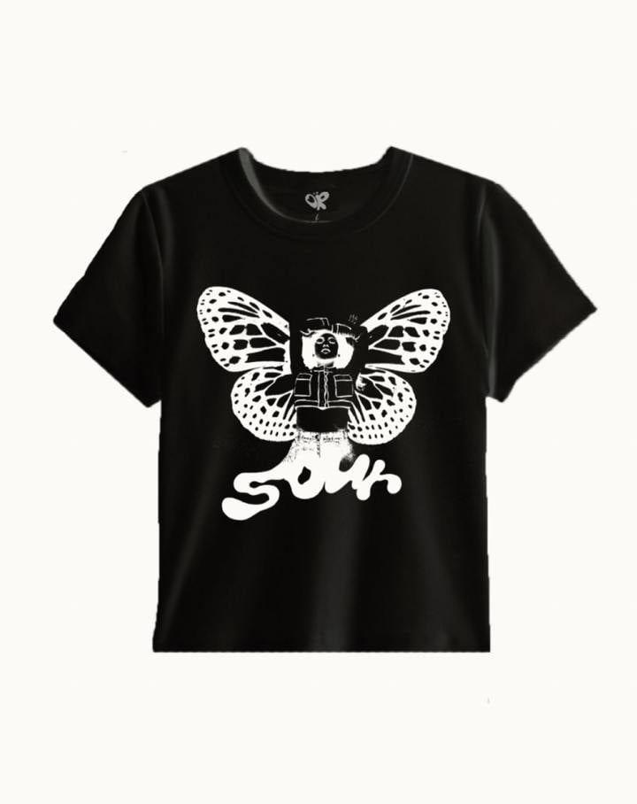 Sour Butterfly Baby Tee