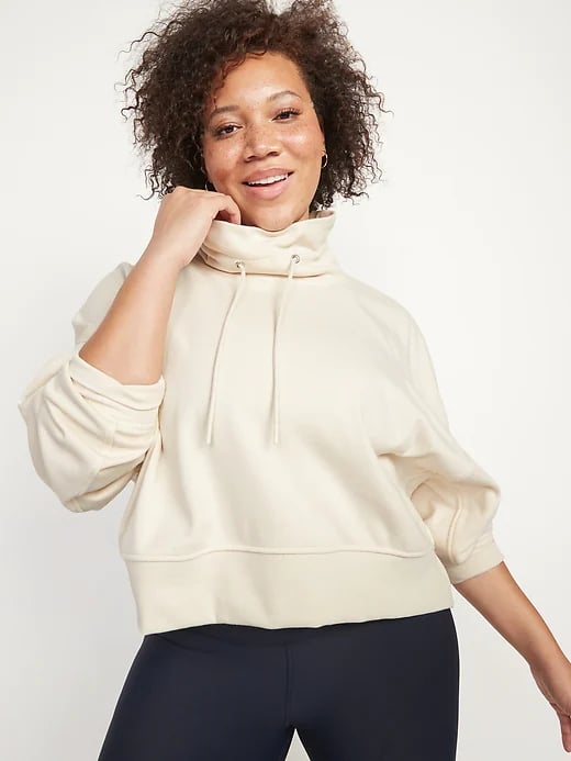 Old Navy Oversized Mock-Neck Sweatshirt